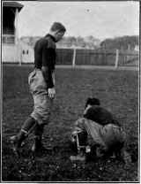 Place Kicking. Showing how to make the kick.