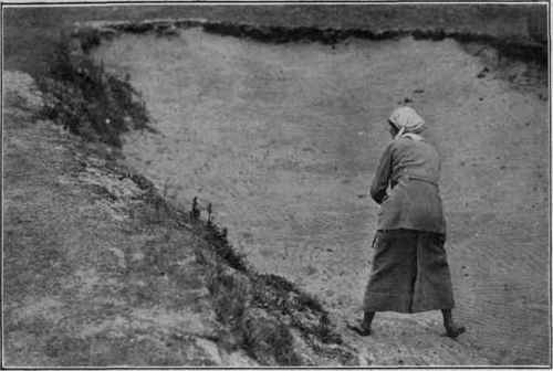Miss Muriel Dodd Bunkered.
