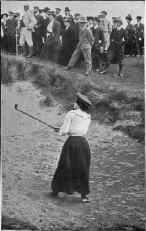 BUNKER SHOT Mrs. It. A. Cramsie