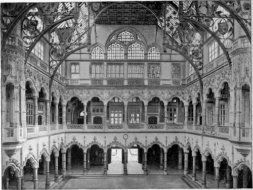 The Interior Of The Bourse