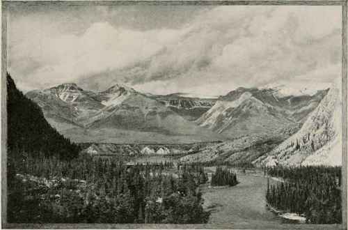 Bow Valley, From Hotel, Banff.