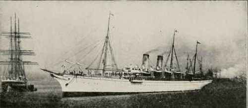 Canadian Pacific Railroad Steamship Empress Of Japan.