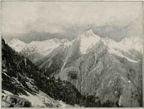 Mount Cheops, From Mount Abbott.