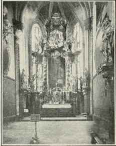 The High Altar At The Monastery Of Tepl.