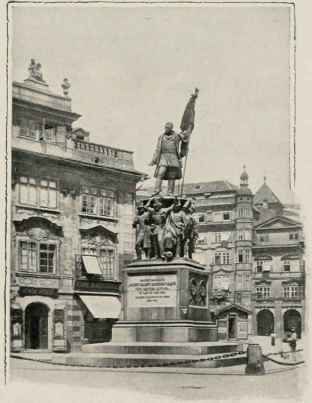 The Radetsky Monument At Prague .