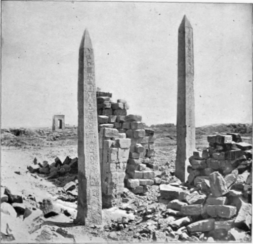 Obelisks At Karnak