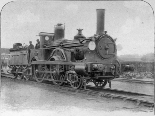 An English Railway Engine