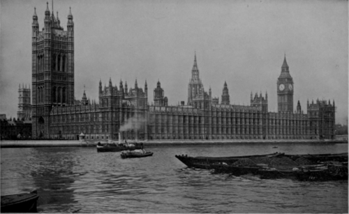 Houses Of Parliament, From The Thames