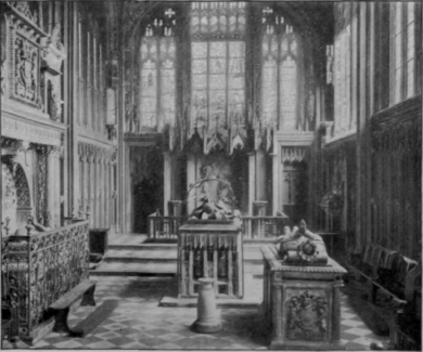 Leicester's Tomb In Beauchamp Chapel