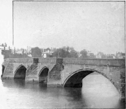 Old Bridge At Chester
