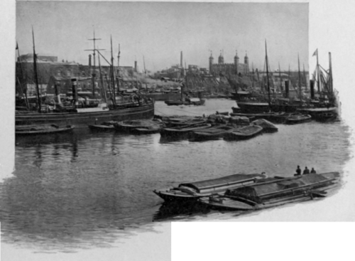 The Thames, And Tower Of London