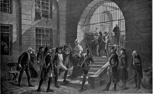 Marie Antoinette Going To Execution.