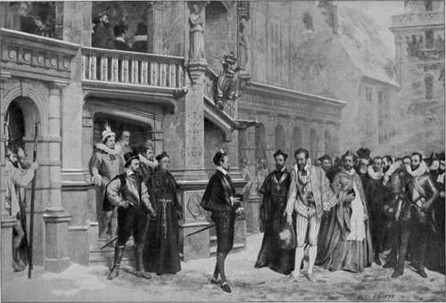 The Meeting Of The King And The Duke Of Guise At Blois.