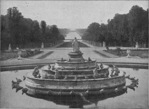 The Park Of Versailles.