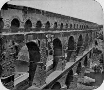 The Roman Aqueduct.