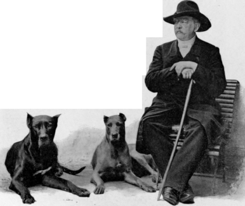 Prince Bismarck And His Dogs