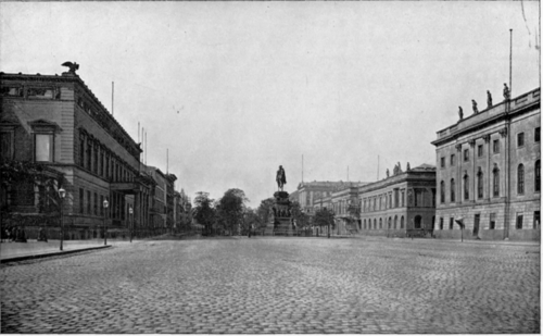 The Unter Den Linden, Facing The Statue Of Frederick