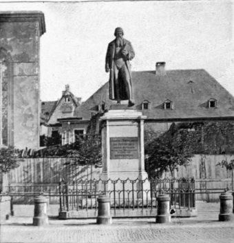 Statue Of Gutenberg At Mainz