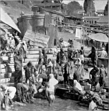 The Bathers In The Ganges