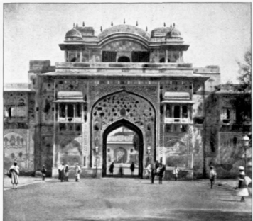 The Maharajah's palace
