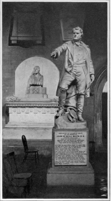 Curran's Bust And The Boyd Monument