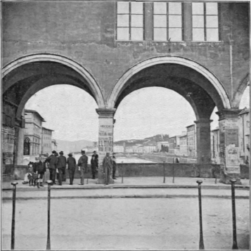 Arches Of The Ponte Vecchio.
