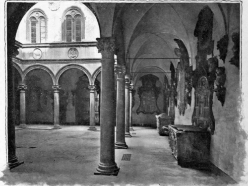 Courtyard Of The Palazzo R1Cardi.