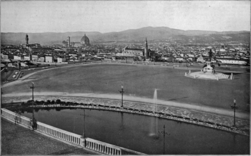 Florence From The Square Of Michelangelo.