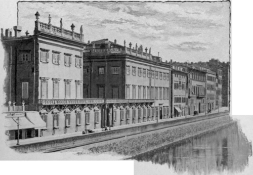 On The Lung' Arno.