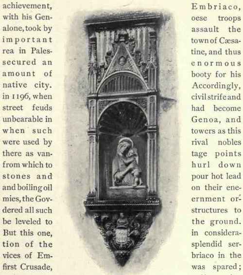 An Old Street Ornament, Genoa.