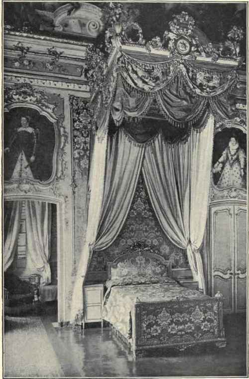 Bedroom Of The Doge Of Genoa, Eighteenth Century.