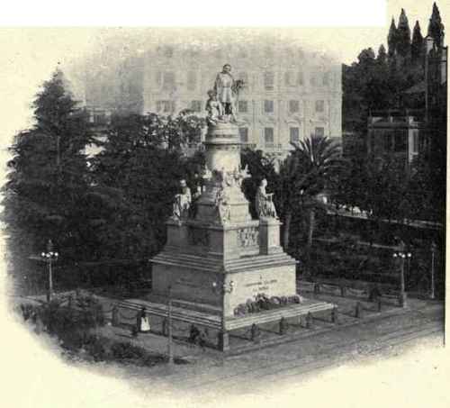 Monument To Christopher Columbus, Genoa.