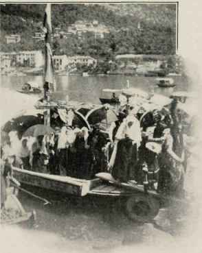 Disembarking The Women.