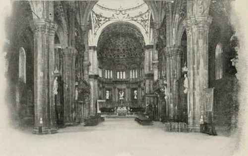 Interior Of The Cathedral.
