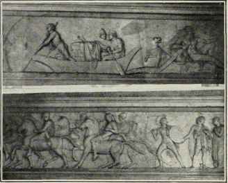 Part Of The Alexander Relief. Figures Of The Sculptor And Sommariva At The Right.