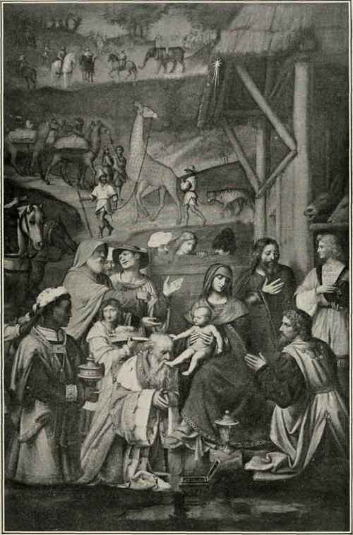 The Adoration Of The Wise Men, By Luini.