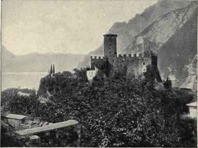 Castle Tenno, A Medi�Val Stronghold On Lake Garda.