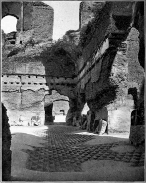 A Corner In The Imperial Baths.