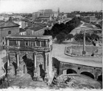 The Arch Of Septimius Severus.