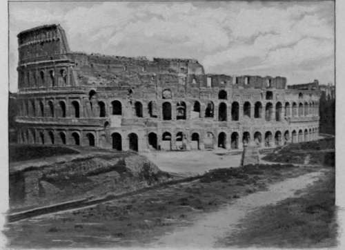 The Colosseum.