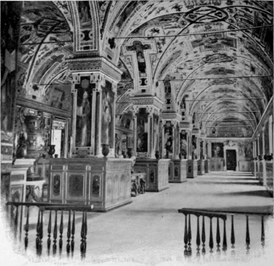 The Library Of The Vatican.
