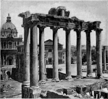 The Temple Of Saturn.