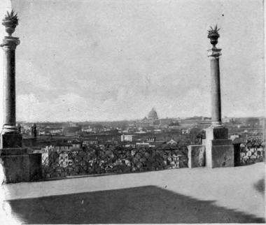 The View From The Pincio.