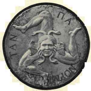 Ancient Symbol Of Trinacria.