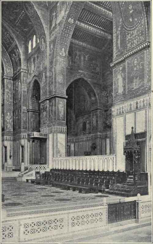 Choir Of The Cathedral Of Monreale.