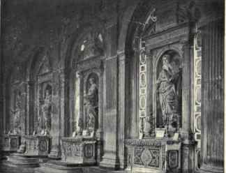 Mural Altars In The Cathedral.