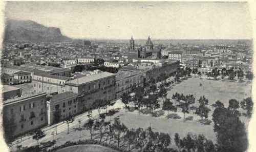 Piazza Vittoria, Palermo.