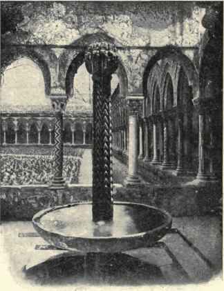 The Moorish Fountain In The Cloisters.