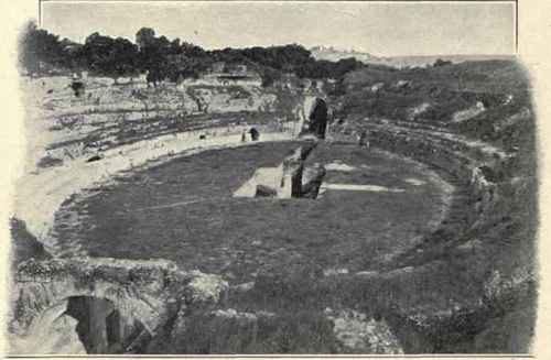 The Roman Amphitheatre.