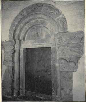 Doorway Of The Chapel, Schloss Tyrol.